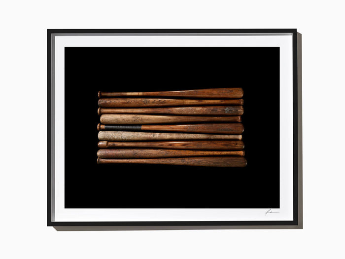 Fine Art Print - Vintage Baseball Bats